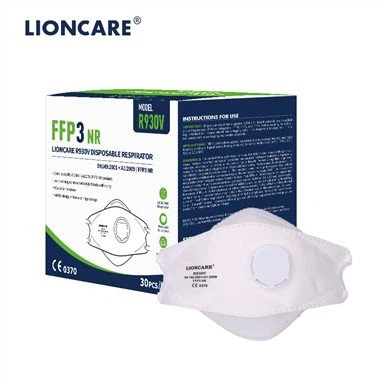 Respirador FFP3 em formato de peixe LIONCARE® com válvula