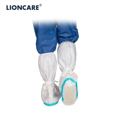 Capas para botas descartáveis microporosas LIONCARE® Costuras coladas antiderrapantes